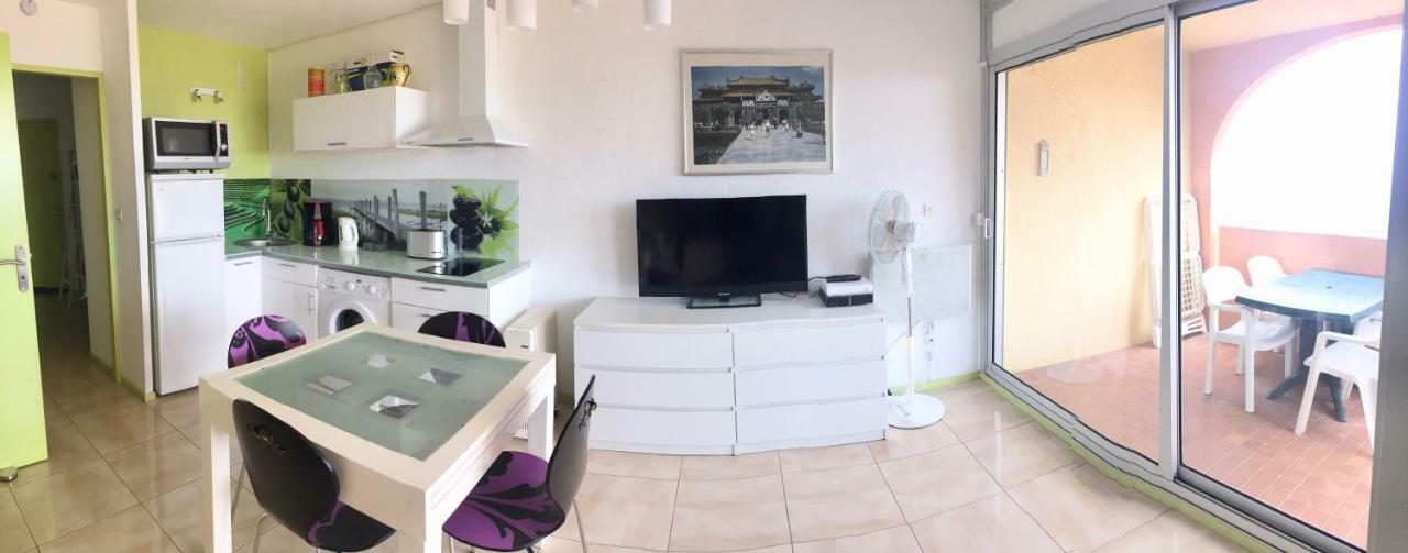 Barcaresa-Agreable Appartement Vue Mer Panoramique Le Barcarès Exterior foto